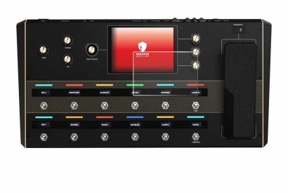 Imagen del dispositivo Headrush Prime con una amplia variedad de protectores de pantalla.