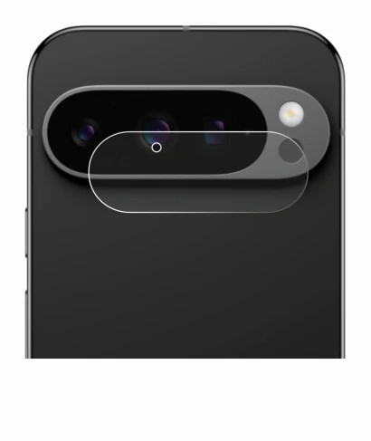 Imagen del dispositivo Google Pixel 9 Pro (SÓLO Cámara) con una amplia variedad de protectores de pantalla.
