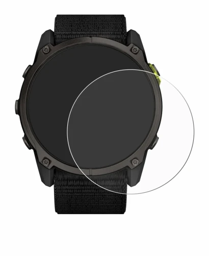 Imagen del dispositivo Garmin Enduro 3 con una amplia variedad de protectores de pantalla.