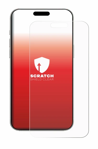 Imagen del dispositivo Apple iPhone 16 Pro con una amplia variedad de protectores de pantalla.