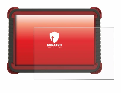 Imagen del dispositivo Thinktool Master 2 con una amplia variedad de protectores de pantalla.