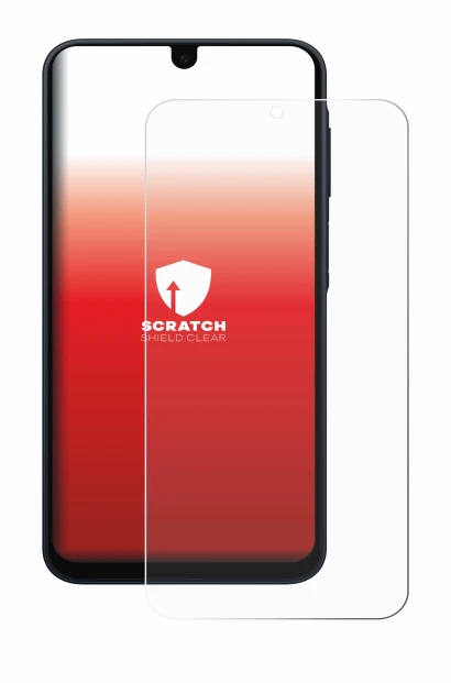 Imagen del dispositivo Samsung Galaxy A16 5G con una amplia variedad de protectores de pantalla.