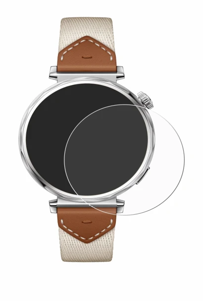 Imagen del dispositivo Huawei Watch GT 5 (41 mm) con una amplia variedad de protectores de pantalla.
