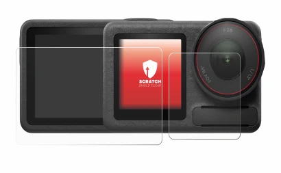 Imagen del dispositivo DJI Osmo Action 5 Pro con una amplia variedad de protectores de pantalla.
