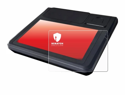 Imagen del dispositivo Techfive ECR 100 con una amplia variedad de protectores de pantalla.