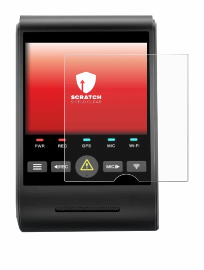 Imagen del dispositivo VIOFO A229 PRO con una amplia variedad de protectores de pantalla.