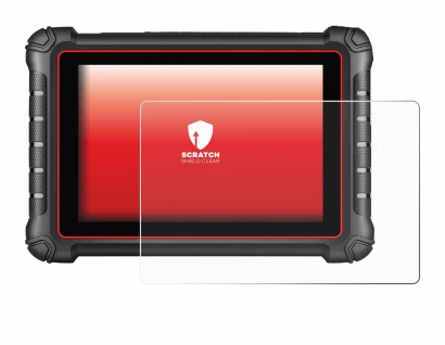 Imagen del dispositivo Autel MK900BT con una amplia variedad de protectores de pantalla.
