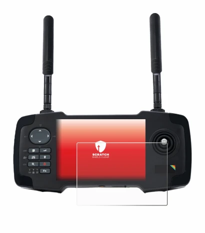 Imagen del dispositivo Toslon XR500 con una amplia variedad de protectores de pantalla.