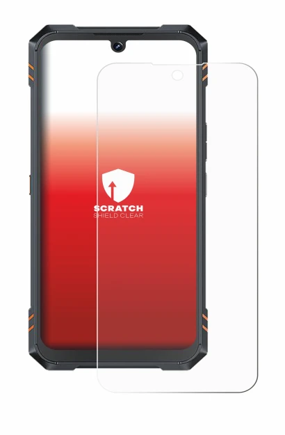 Imagen del dispositivo Cubot King Kong Star 2 con una amplia variedad de protectores de pantalla.