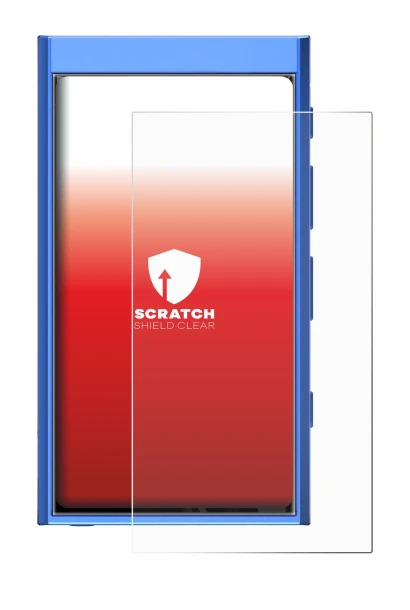 Imagen del dispositivo Hiby Digital M300 con una amplia variedad de protectores de pantalla.