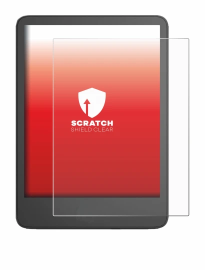 Imagen del dispositivo Amazon Kindle 2024 con una amplia variedad de protectores de pantalla.