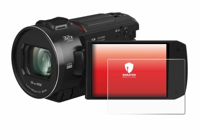 Imagen del dispositivo Panasonic HC-VX3 con una amplia variedad de protectores de pantalla.