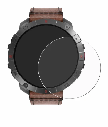 Imagen del dispositivo Polar Grit X2 Pro Titan con una amplia variedad de protectores de pantalla.