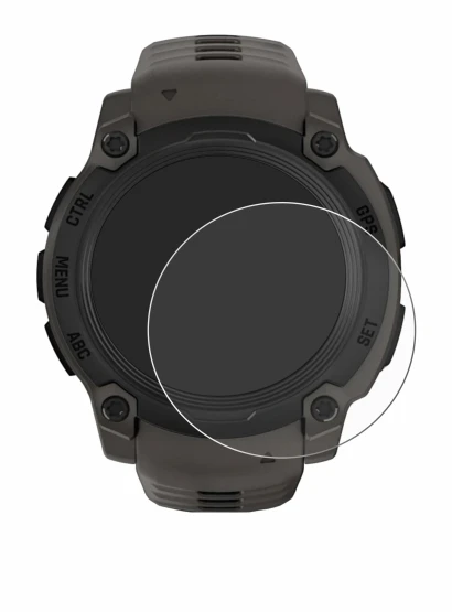 Imagen del dispositivo Garmin Instinct E (40 mm) con una amplia variedad de protectores de pantalla.