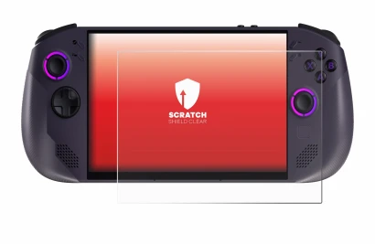 Imagen del dispositivo Lenovo Legion Go S con una amplia variedad de protectores de pantalla.