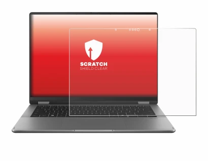Imagen del dispositivo ASUS Vivobook 14 Flip TP3407 con una amplia variedad de protectores de pantalla.