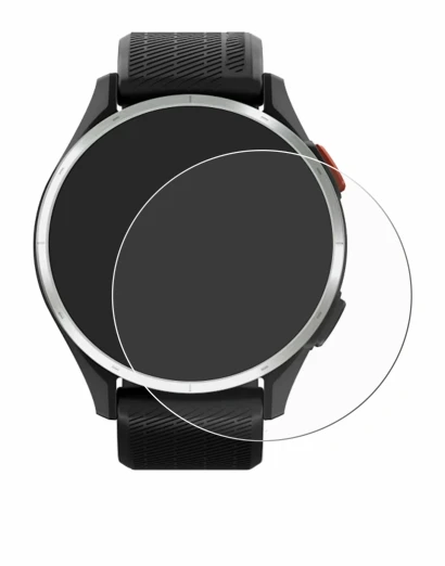 Imagen del dispositivo Garmin Approach S44 con una amplia variedad de protectores de pantalla.