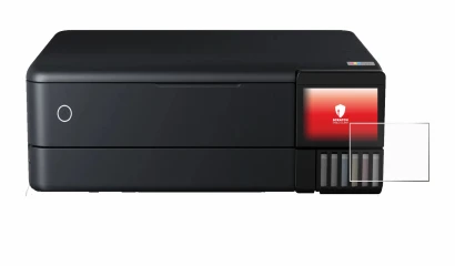 Imagen del dispositivo Epson EcoTank ET-8550 con una amplia variedad de protectores de pantalla.