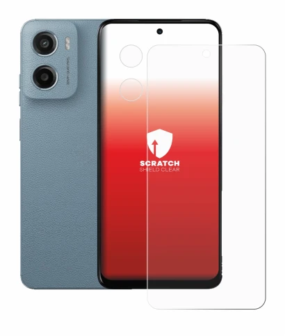 Imagen del dispositivo Motorola Moto E15 (Frontal+Cámara) con una amplia variedad de protectores de pantalla.