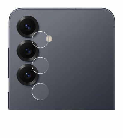 Imagen del dispositivo Samsung Galaxy S25 Enterprise Edition (SÓLO Cámara) con una amplia variedad de protectores de pantalla.