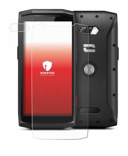 Imagen del dispositivo Crosscall Core-M5 (Frontal+Cámara) con una amplia variedad de protectores de pantalla.