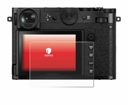 Imagen del dispositivo Fujifilm GFX 100RF con una amplia variedad de protectores de pantalla.