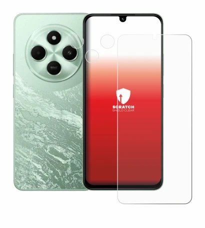 Imagen del dispositivo Xiaomi Poco C75 (Frontal+Cámara) con una amplia variedad de protectores de pantalla.