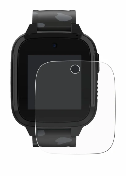 Imagen del dispositivo Xplora XGO3 (2da Gen.) con una amplia variedad de protectores de pantalla.