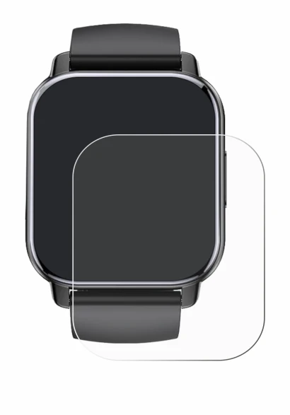 Imagen del dispositivo Poounur T80 1.95" con una amplia variedad de protectores de pantalla.