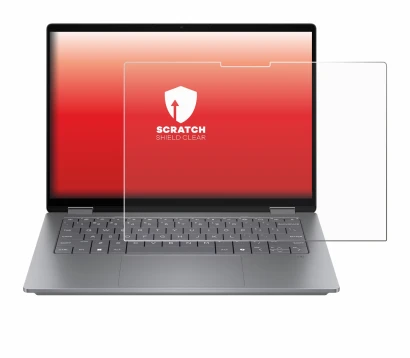 Imagen del dispositivo HP OmniBook X Flip 14 con una amplia variedad de protectores de pantalla.