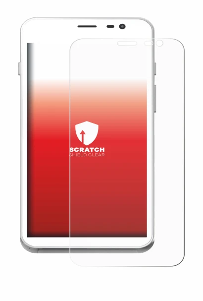 Imagen del dispositivo Pax CCV Fly A77 con una amplia variedad de protectores de pantalla.