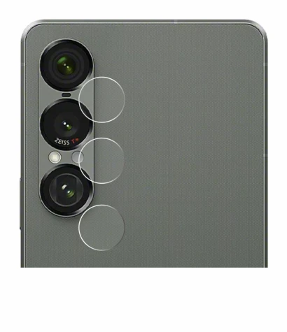 Imagen del dispositivo Sony Xperia 1 VII (SÓLO Cámara) con una amplia variedad de protectores de pantalla.