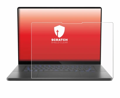 Imagen del dispositivo ASUS ROG Zephyrus G16 2025 con una amplia variedad de protectores de pantalla.