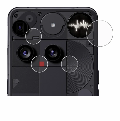 Imagen del dispositivo Nothing Phone (3) (SÓLO Cámara) con una amplia variedad de protectores de pantalla.
