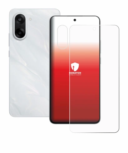Imagen del dispositivo OnePlus Nord CE 5 (Frontal+Cámara) con una amplia variedad de protectores de pantalla.