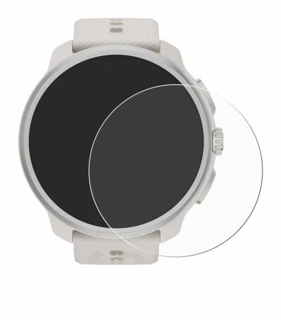 Imagen del dispositivo Suunto Race 2 con una amplia variedad de protectores de pantalla.