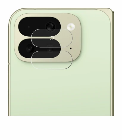 Imagen del dispositivo Google Pixel 10 Pro Fold (SÓLO Cámara) con una amplia variedad de protectores de pantalla.