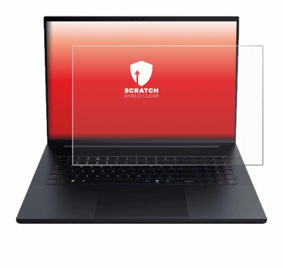 Imagen del dispositivo Razer Blade 18 2025 con una amplia variedad de protectores de pantalla.