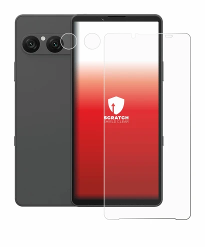 Imagen del dispositivo Sony Xperia 10 VII (Frontal+Cámara) con una amplia variedad de protectores de pantalla.