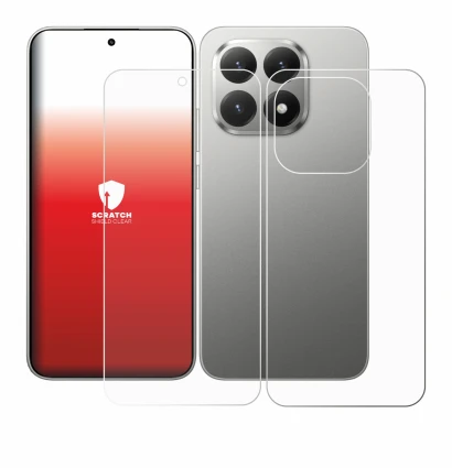 Imagen del dispositivo Xiaomi 15T (Frontal+Trasero) con una amplia variedad de protectores de pantalla.