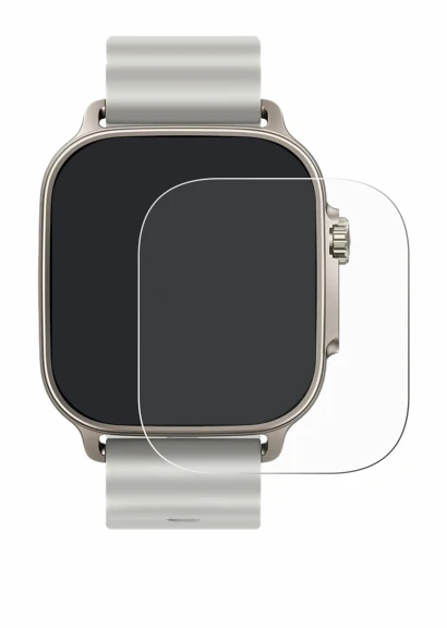 Imagen del dispositivo realme Watch 5 con una amplia variedad de protectores de pantalla.