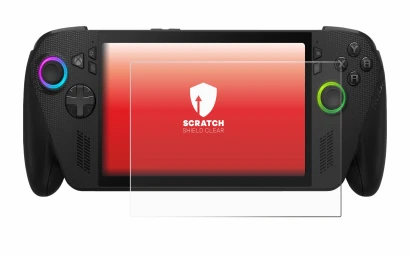 Imagen del dispositivo ASUS ROG Xbox Ally X con una amplia variedad de protectores de pantalla.