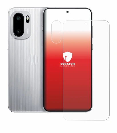 Imagen del dispositivo OnePlus 15R (Frontal+Cámara) con una amplia variedad de protectores de pantalla.