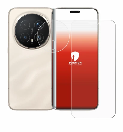 Imagen del dispositivo Honor Magic 8 Pro (Frontal+Cámara) con una amplia variedad de protectores de pantalla.