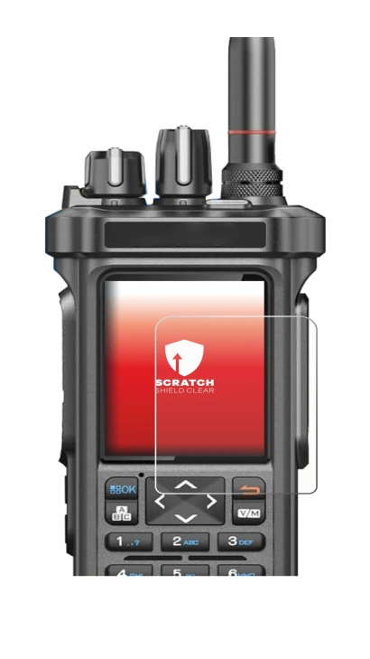Imagen del dispositivo Radtel RT-950 Pro con una amplia variedad de protectores de pantalla.