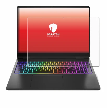 Imagen del dispositivo HP Omen Max 16 con una amplia variedad de protectores de pantalla.