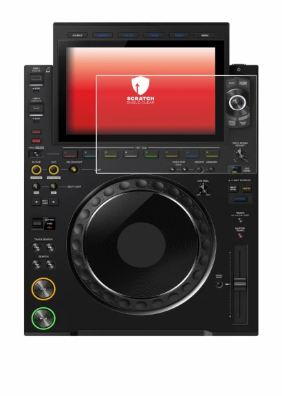 Imagen del dispositivo Pioneer CDJ 3000X con una amplia variedad de protectores de pantalla.