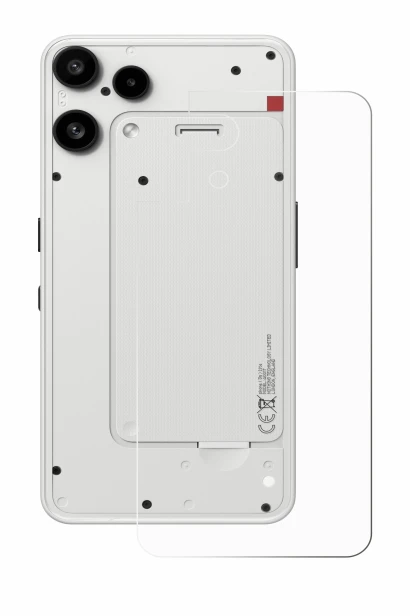 Imagen del dispositivo Nothing Phone (3a) Lite (Trasero) con una amplia variedad de protectores de pantalla.
