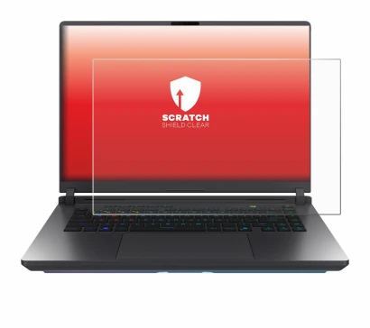 Imagen del dispositivo ASUS ROG Strix G16 2025 con una amplia variedad de protectores de pantalla.