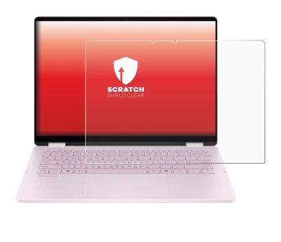 Imagen del dispositivo HP OmniBook 5 Flip 14 14-fp0153ng con una amplia variedad de protectores de pantalla.